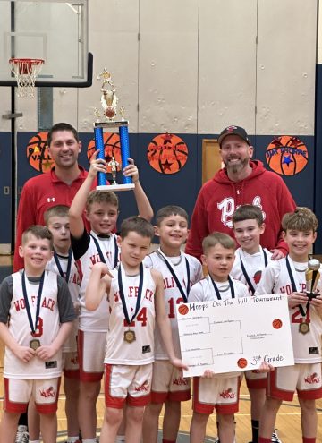 3rd Grade Wolfpack Wins Tamaqua Hoops on the Hill Championship